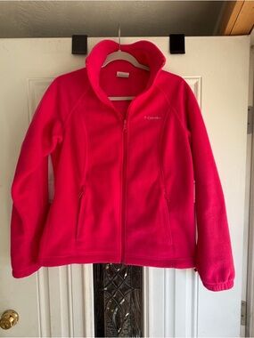 Columbia Hot Pink Fleece Midweight Jacket